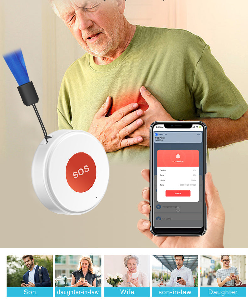 EasyCare™ Home SOS Alert Button