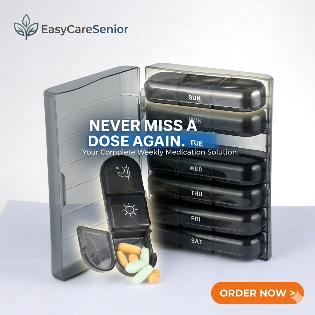EasyCare™ Weekly Pill Organizer