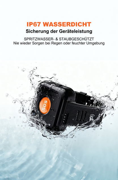 EasyCare™ 4G, GPS-SOS-Alarmtaste